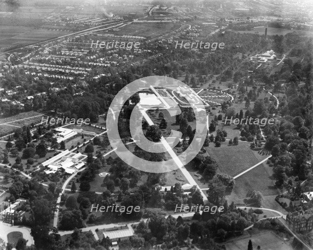 Kew Gardens, Richmond upon Thames, London, 1920. Artist: Aerofilms.