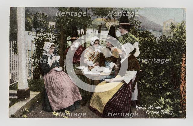 'Welsh women fortune telling', c1900. Creator: Unknown.