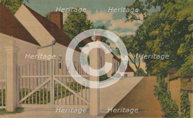 'The South Lane', 1946. Artist: Unknown.