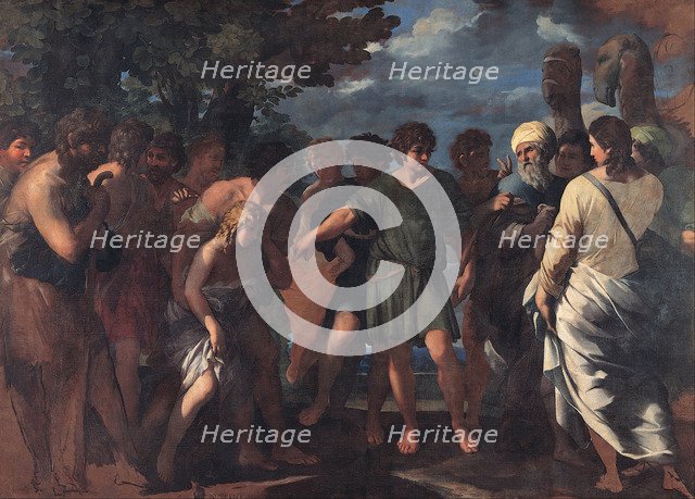 Joseph sold by his brothers, 1636-1641. Artist: Bottala, Giovanni Maria (1613-1644)