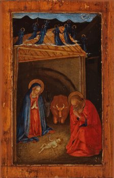 Christmas, 1428-1429. Creator: Angelico, Fra Giovanni, da Fiesole (around 1400-1455).