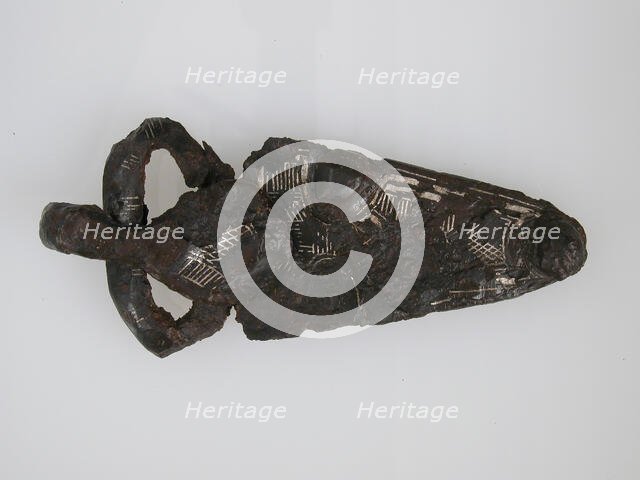 Belt Buckle Tongue, Frankish, 4th-7th century. Creator: Unknown.