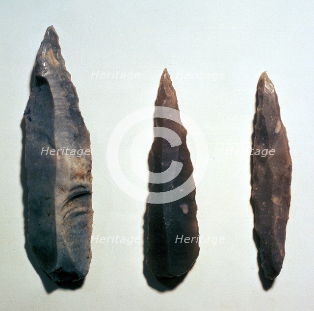 Mesolithic Microliths. Artist: Unknown