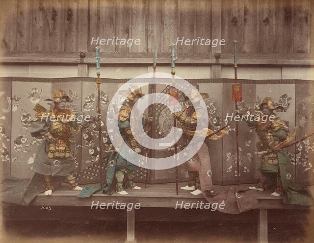 Pantomime Uniform of Temple, Nikko, 1870s-1890s. Creator: Kusakabe Kimbei.