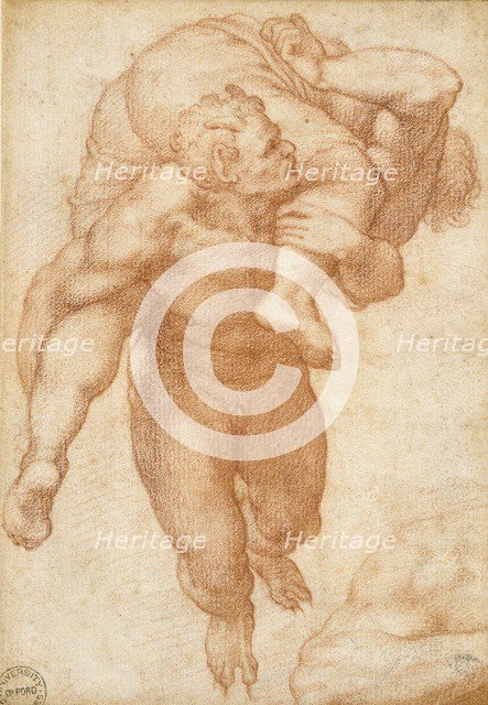 Group from the Last Judgement, 1536-1541. Artist: Unknown.