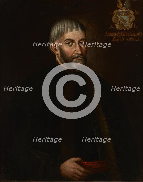 Portrait of Zyzemski, c1675. Creator: Unknown.