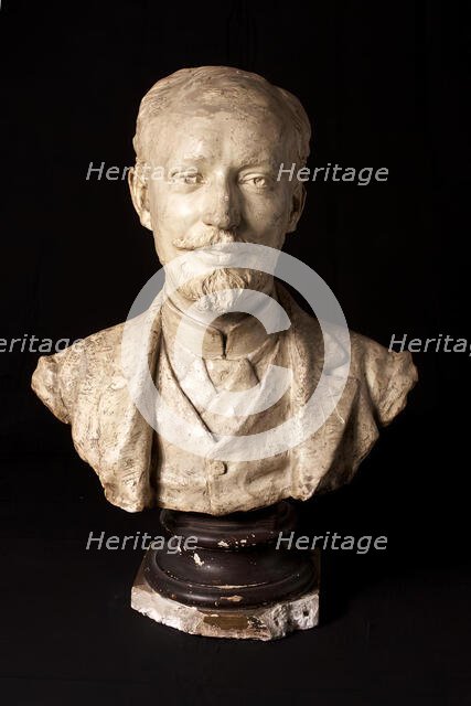 Portrait of Franz Jaschke, 1889. Creator: Othmar Schimkowitz.