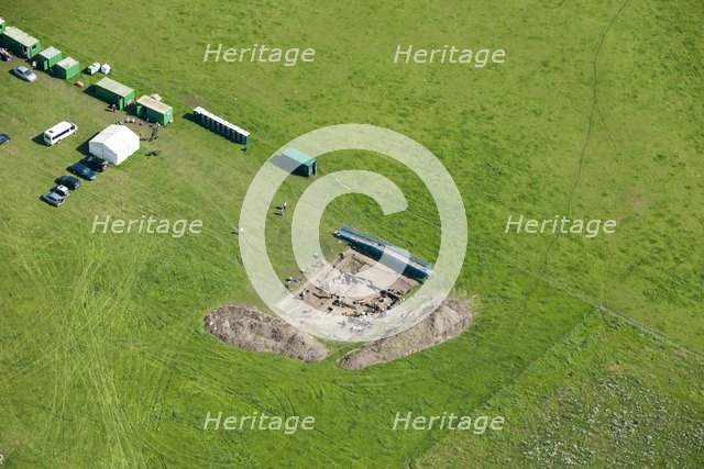 Calleva Roman town, Silchester, Hampshire, 2015. Artist: Damian Grady.