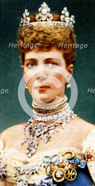 Alexandra of Denmark, late 19th century. Artist: Unknown