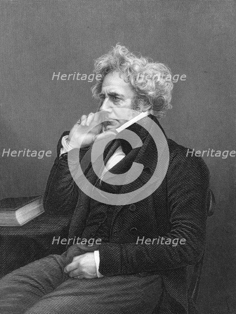 John Frederick William Herschel, English scientist and astronomer, c1870. Artist: Unknown