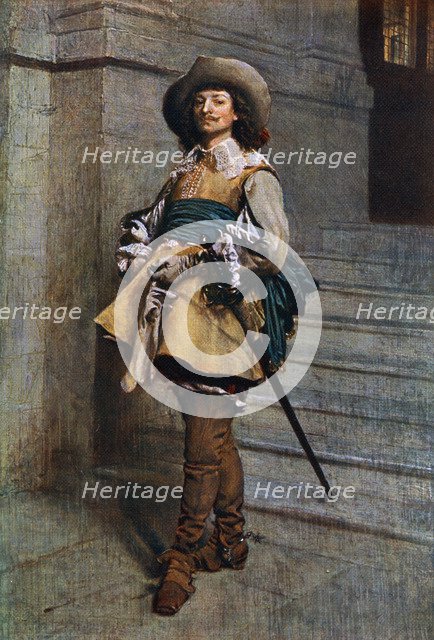 'A Cavalier: time of Louis XIII', 1861, (1912).Artist: Jean Louis Ernest Meissonier