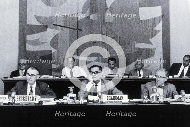 World Health Organisation Malaria conference in Lagos, 1956. Creator: Unknown.