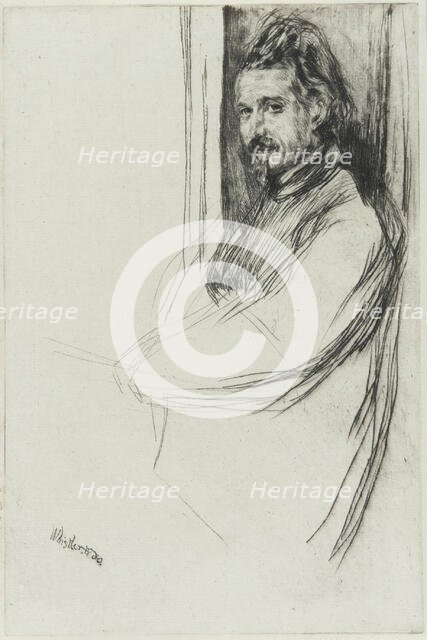 Axenfeld, 1860. Creator: James Abbott McNeill Whistler.