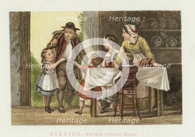 'Evening', c1880. Artist: Unknown