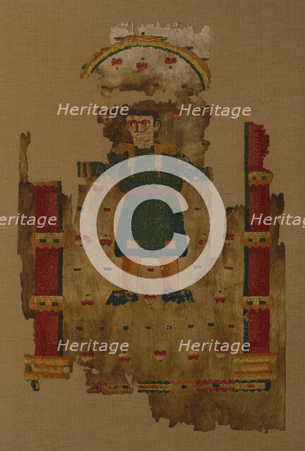 Fragment (Hanging), Egypt, Roman period (30 B.C.- 641 A.D.), 5th/6th century. Creator: Unknown.