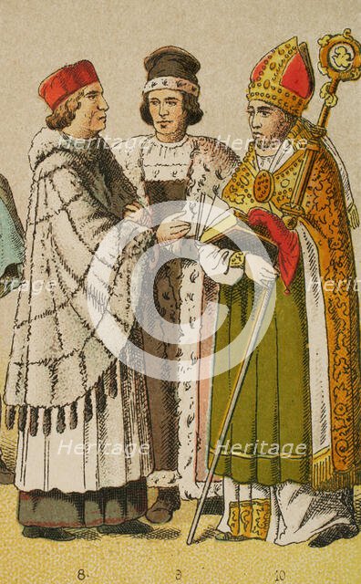 History of Germany, Middle Ages, 1450-1500, (1881).  Creator: Unknown.