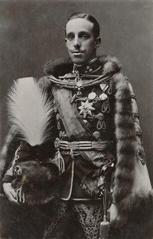 'H. M. King of Spain', c1910. Creators: Unknown, Franzen.