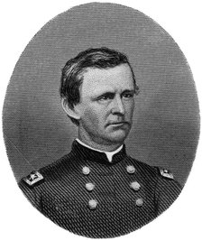Wesley Merritt, Union Army general, 1862-1867.Artist: J Rogers