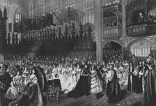 'The Marriage of the Prince of Wales with Princess Alexandra of Denmark, March 10 1863', (1901).  Creator: Unknown.