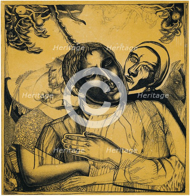 Composition. Artist: Filonov, Pavel Nikolayevich (1883-1941)