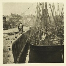 In Dock, 1887. Creator: Peter Henry Emerson.