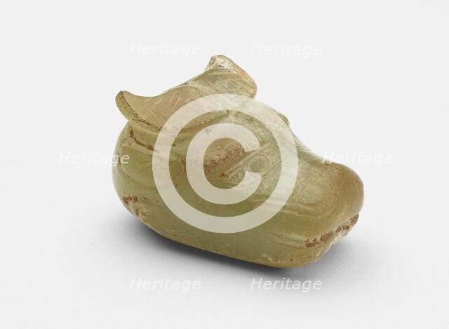 Pendant in the form of a buffalo head, Late Shang dynasty, ca. 1300-ca. 1050 BCE. Creator: Unknown.