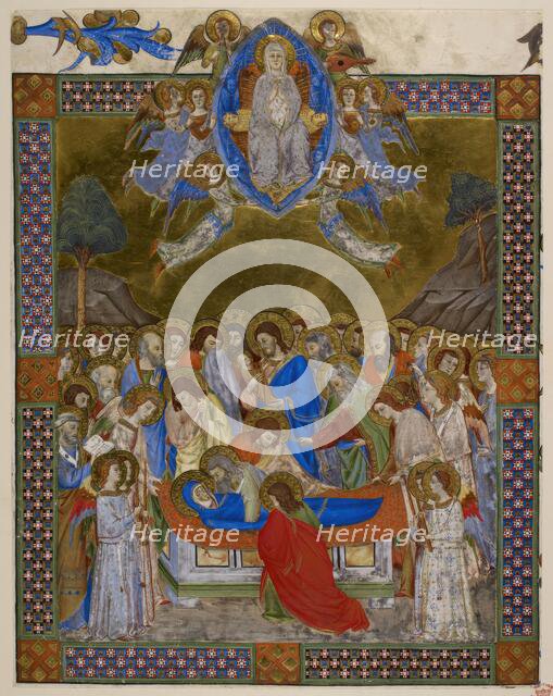 Dormition of the Virgin, c1400-1425.  Creator: Unknown.