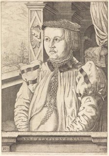 Lady von Eckh (born Piencsenau), 1553. Creator: Hans Sebald Lautensack.