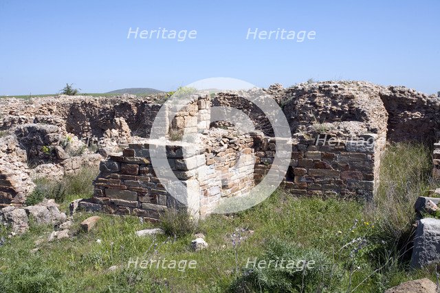 The Baths of the Stars at Thuburbo Majus, Tunisia. Artist: Samuel Magal