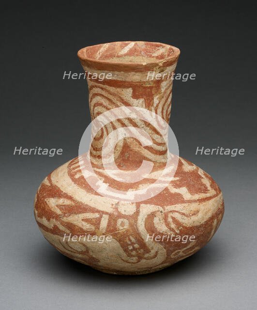 Bottle with Underwater Serpents, A.D. 1300/1500. Creator: Unknown.