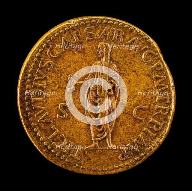 Claudius Caesar [reverse]. Creator: Giovanni da Cavino.