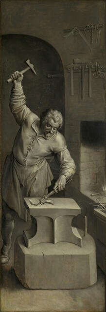 Saint Eligius of Noyon in his Forge, 1588. Creator: Ambrosius Francken I.