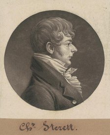 Charles Sterett, 1804. Creator: Charles Balthazar Julien Févret de Saint-Mémin.