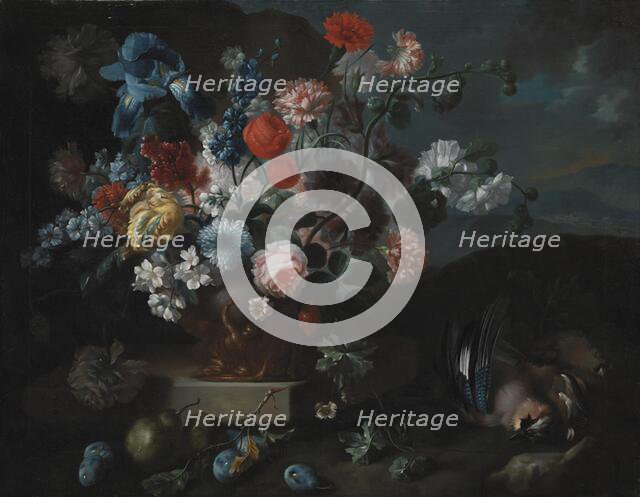 Flower Bowl, 1673-1724. Creator: Franz Werner von Tamm.