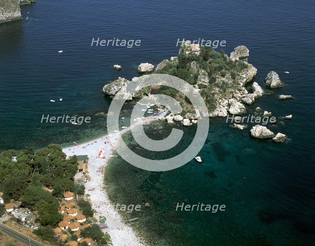 Isola Bella, Taormina, Sicily, Italy.