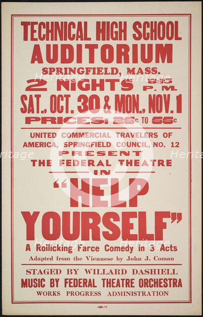 Help Yourself, Springfield, MA, [193-]. Creator: Unknown.