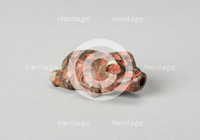 Container for Lime in the Shape of a Frog, c. A.D. 600/1000. Creator: Unknown.