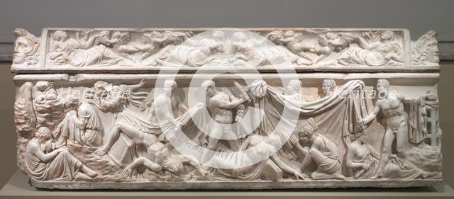 Sarcophagus, c. AD 100-125. Creator: Unknown.