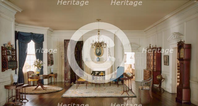 A28: South Carolina Drawing Room, 1775-1800, United States, c. 1940. Creator: Narcissa Niblack Thorne.