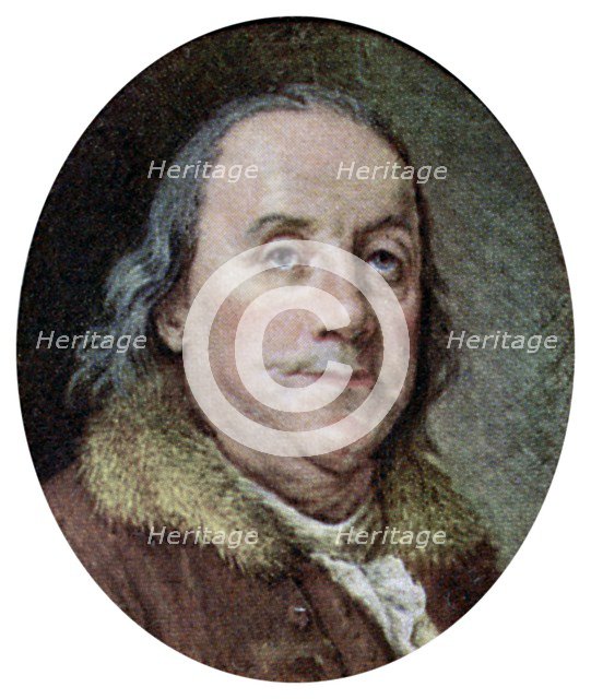 Benjamin Franklin, c1782. Artist: Unknown