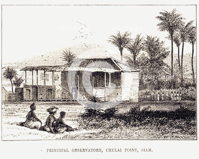 Principal Observatory, Siam, 1875. Artist: Unknown