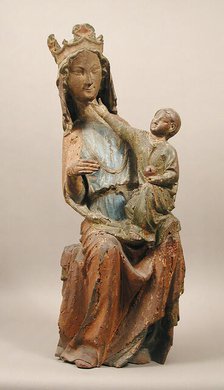 Virgin and Child, French, 13th-14th century. Creator: Unknown.