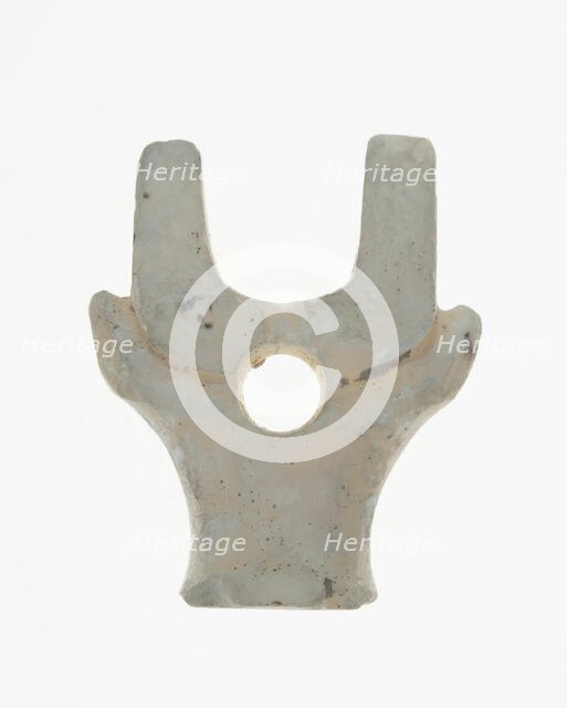 Pendant with Buffalo Head, Western Zhou period, 11th/10th century B.C. Creator: Unknown.