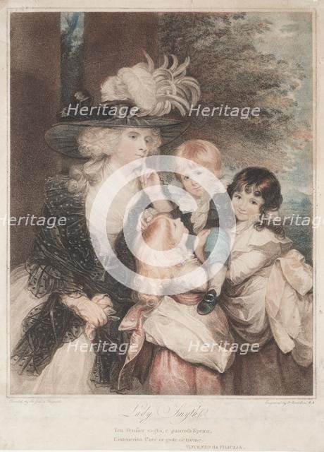 Lady Smith and Her Children, 1789. Creator: Francesco Bartolozzi (British, 1727-1815).