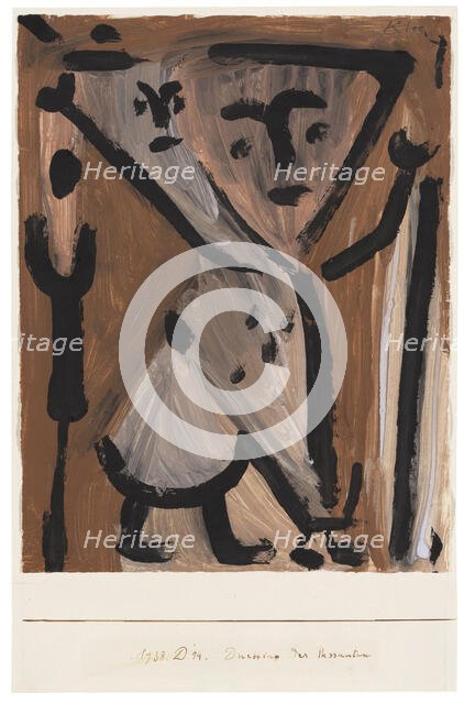 Duettino der Passanten, 1938. Creator: Klee, Paul (1879-1940).