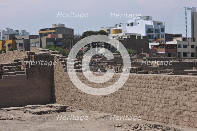 Huaca Pucllana Miraflores, Lima, Peru, 2015. Creator: Luis Rosendo.