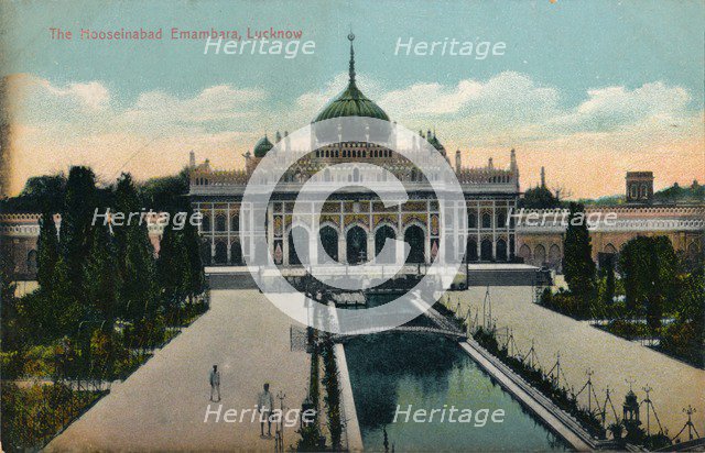 'The Hooseinabad Emambara, Lucknow', c1900. Artist: Unknown.