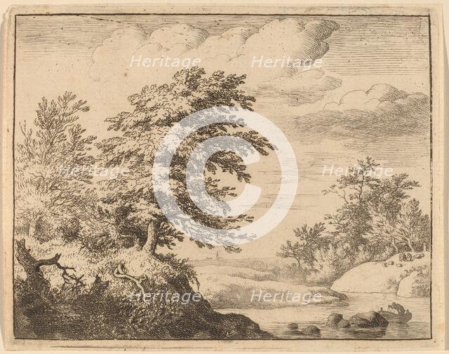 Winding River, probably c. 1645/1656. Creator: Allart van Everdingen.