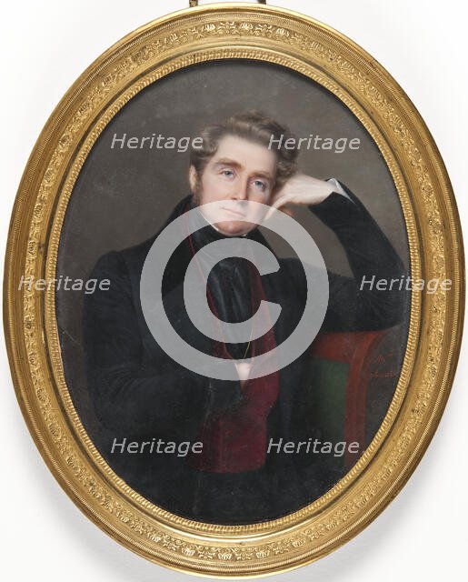 Portrait of a man, 19th century. Creator: Pauline Augustin.