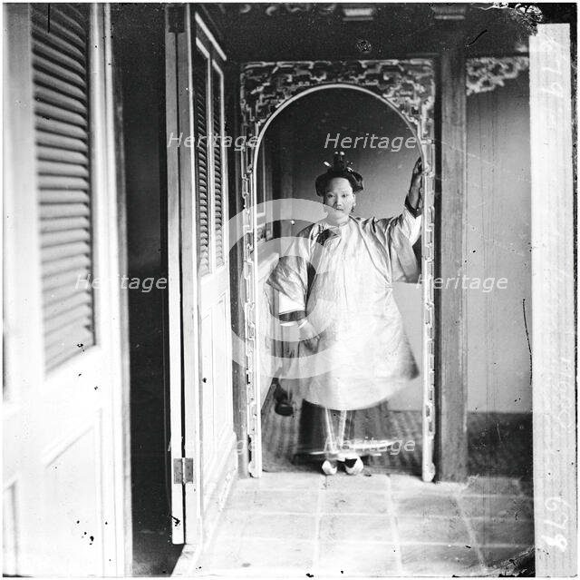 Canton (Guangzhou), Kwangtung province, China: a Cantonese woman, 1869. Creator: John Thomson.